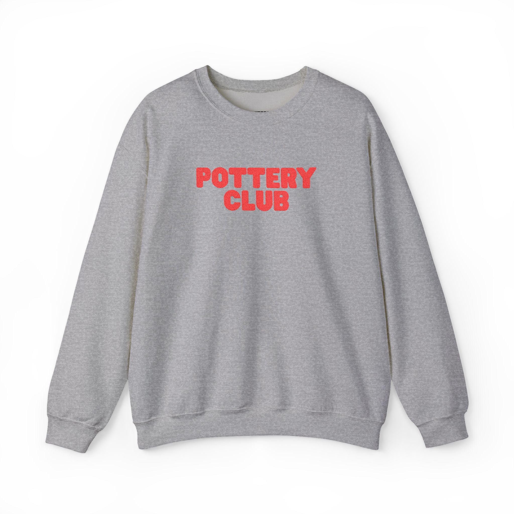'pottery club' crewneck sweatshirt