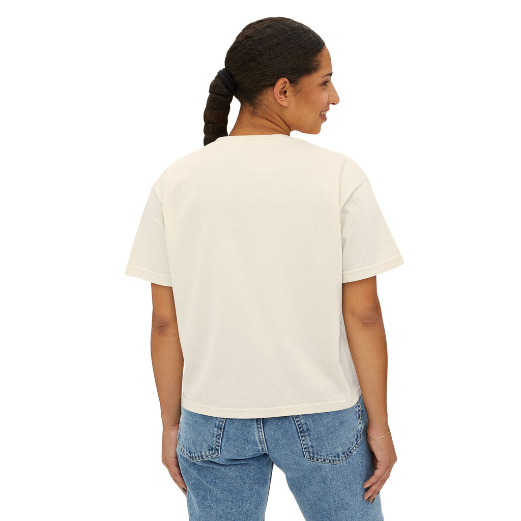 probably in the studio - boxy tee