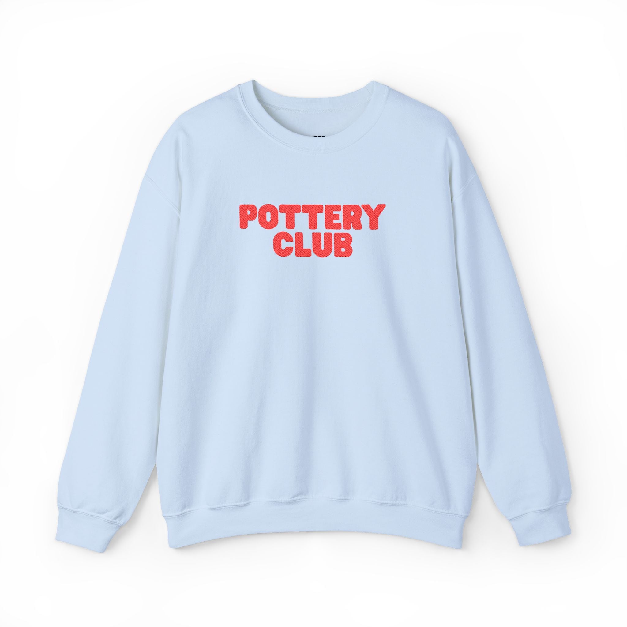 'pottery club' crewneck sweatshirt