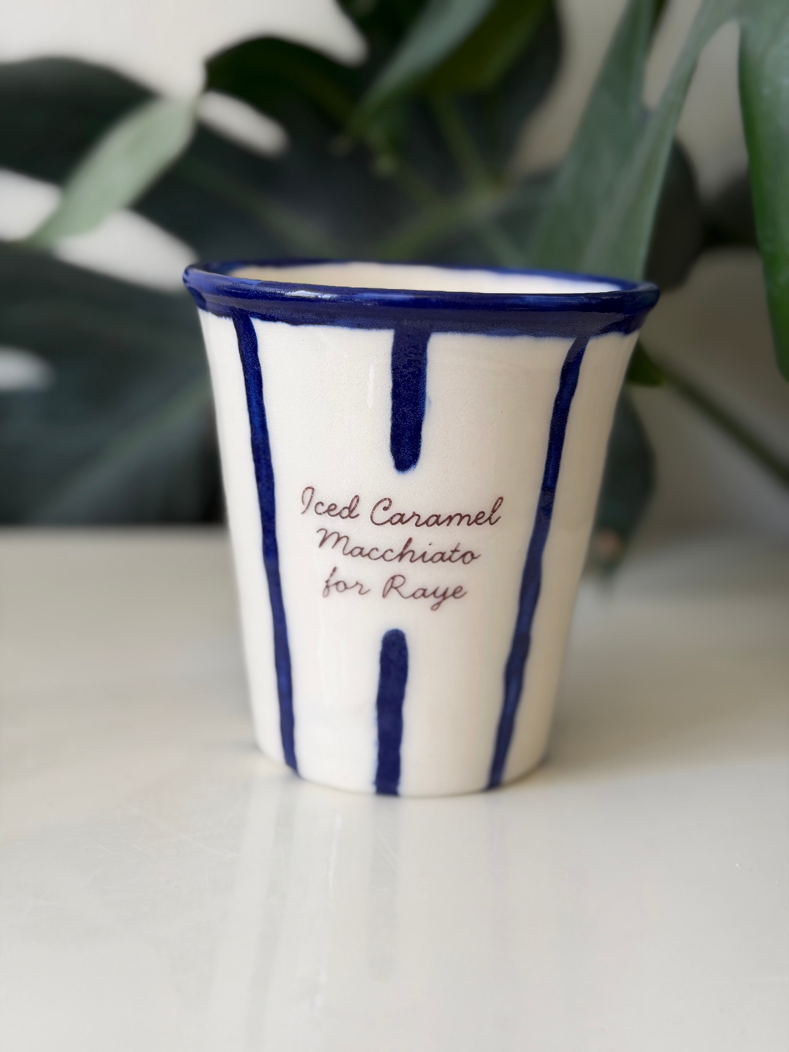 Iced Latte Order Cup