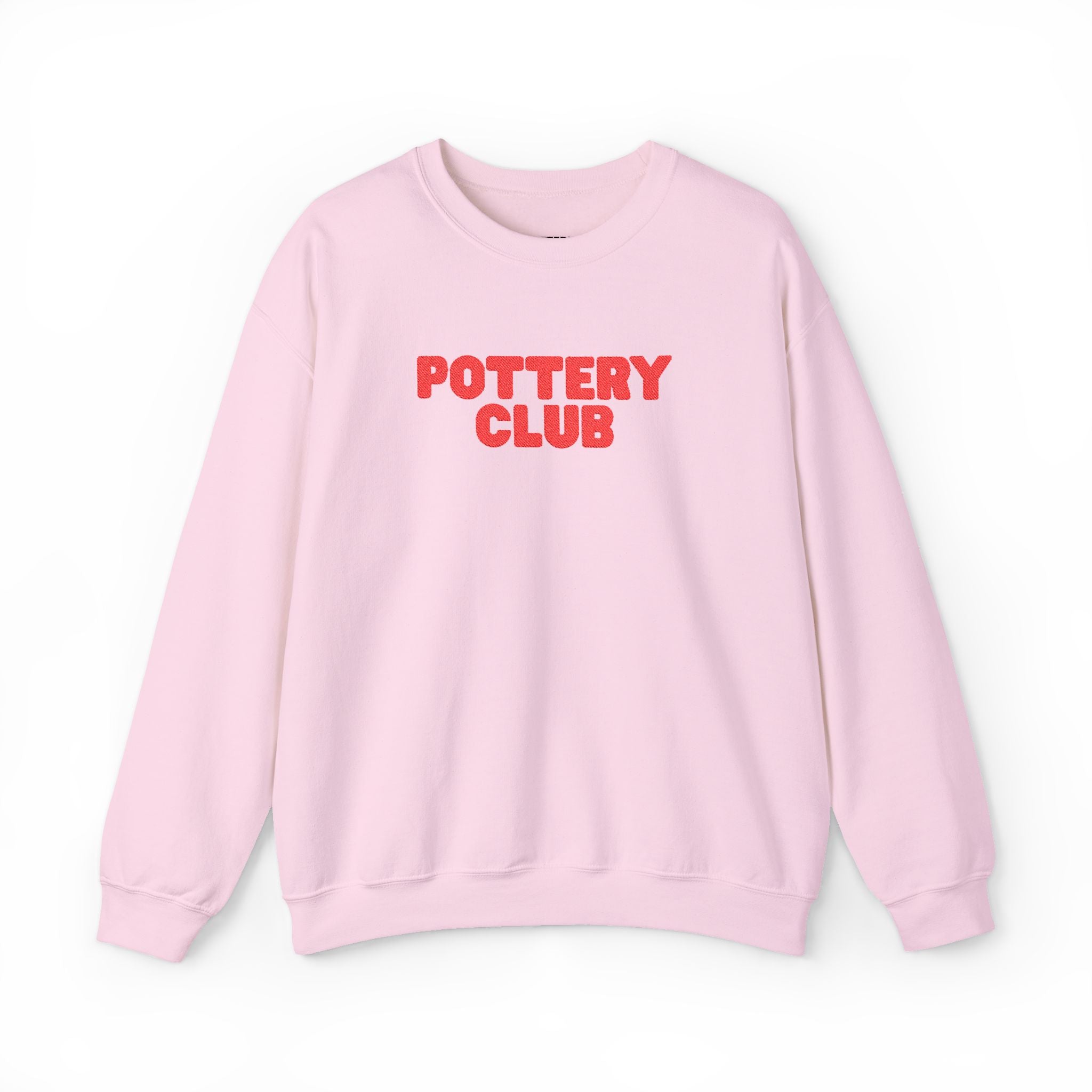 'pottery club' crewneck sweatshirt