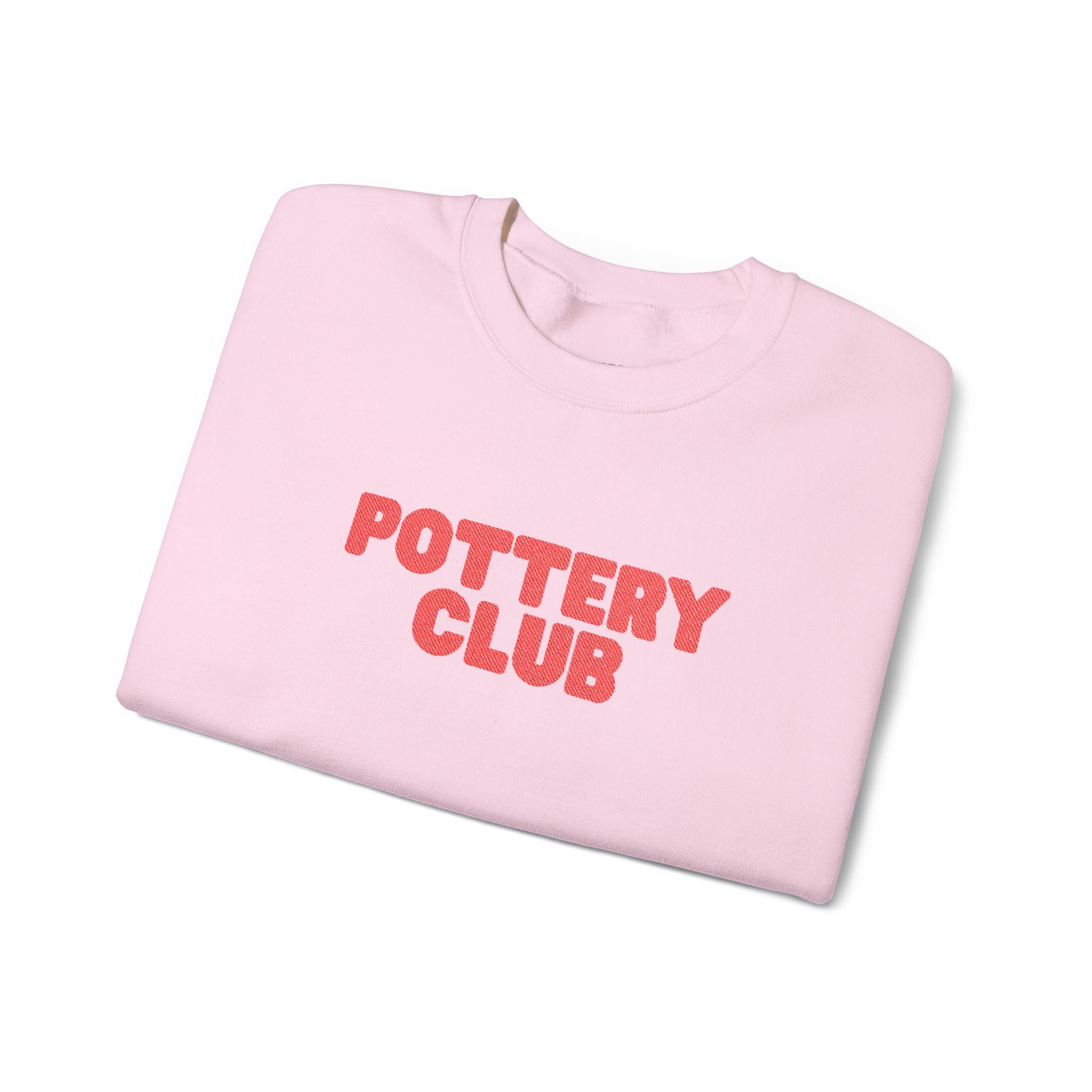 'pottery club' crewneck sweatshirt