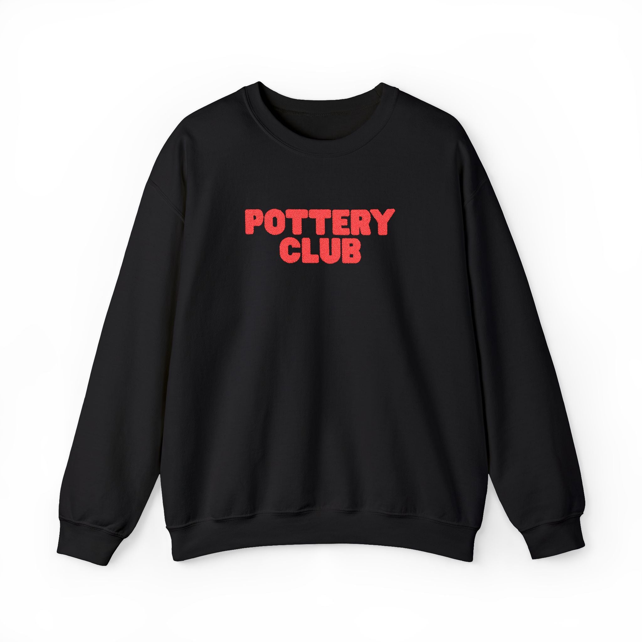 'pottery club' crewneck sweatshirt