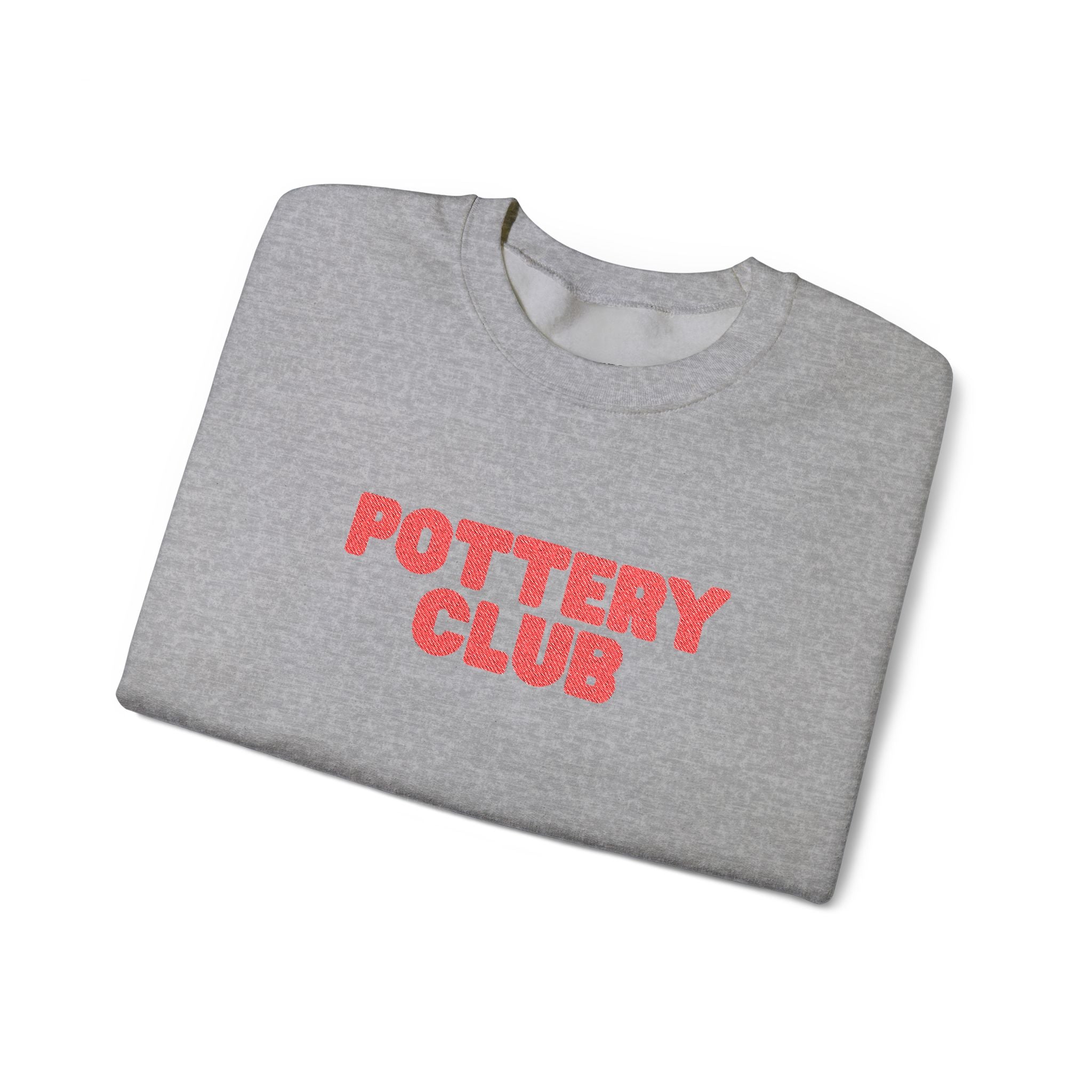 'pottery club' crewneck sweatshirt