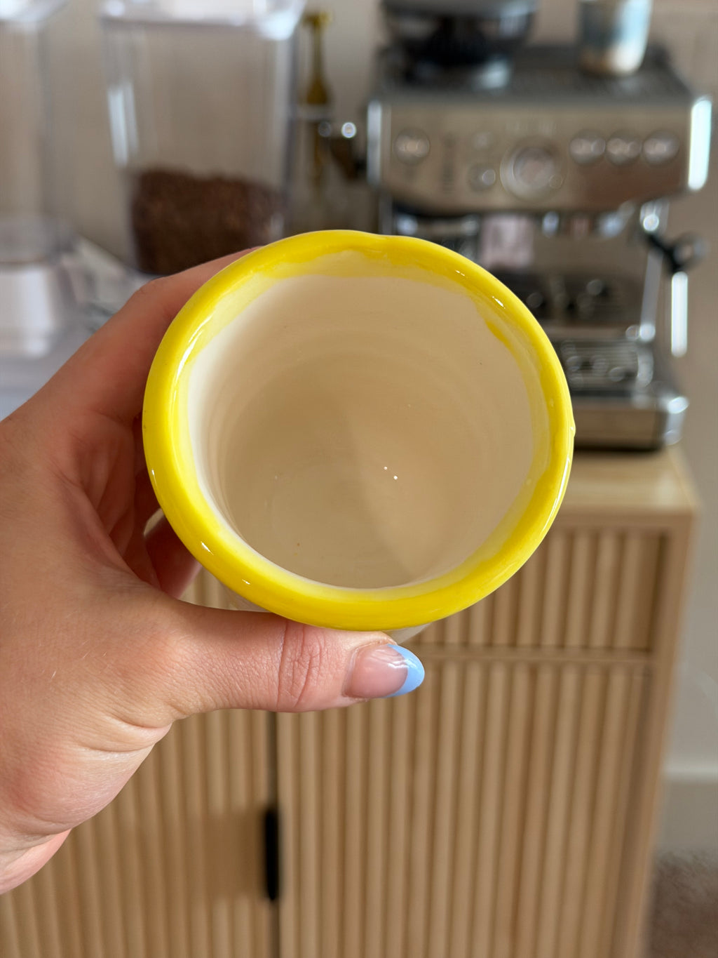 Striped Espresso Cup